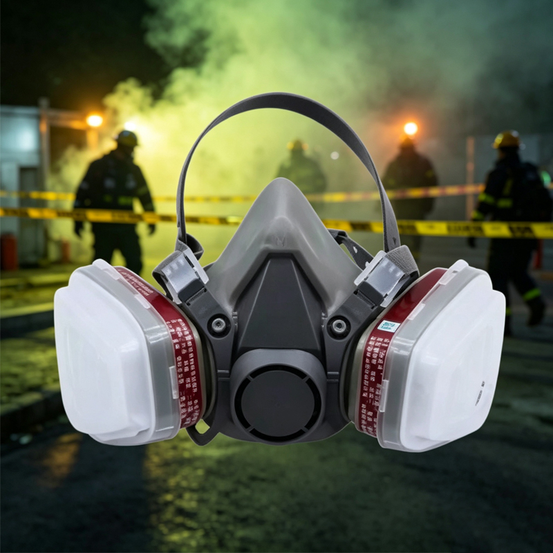 1pcs Of Gas Mask Anti Spray Pa - Dust Mask Construction recension och pris